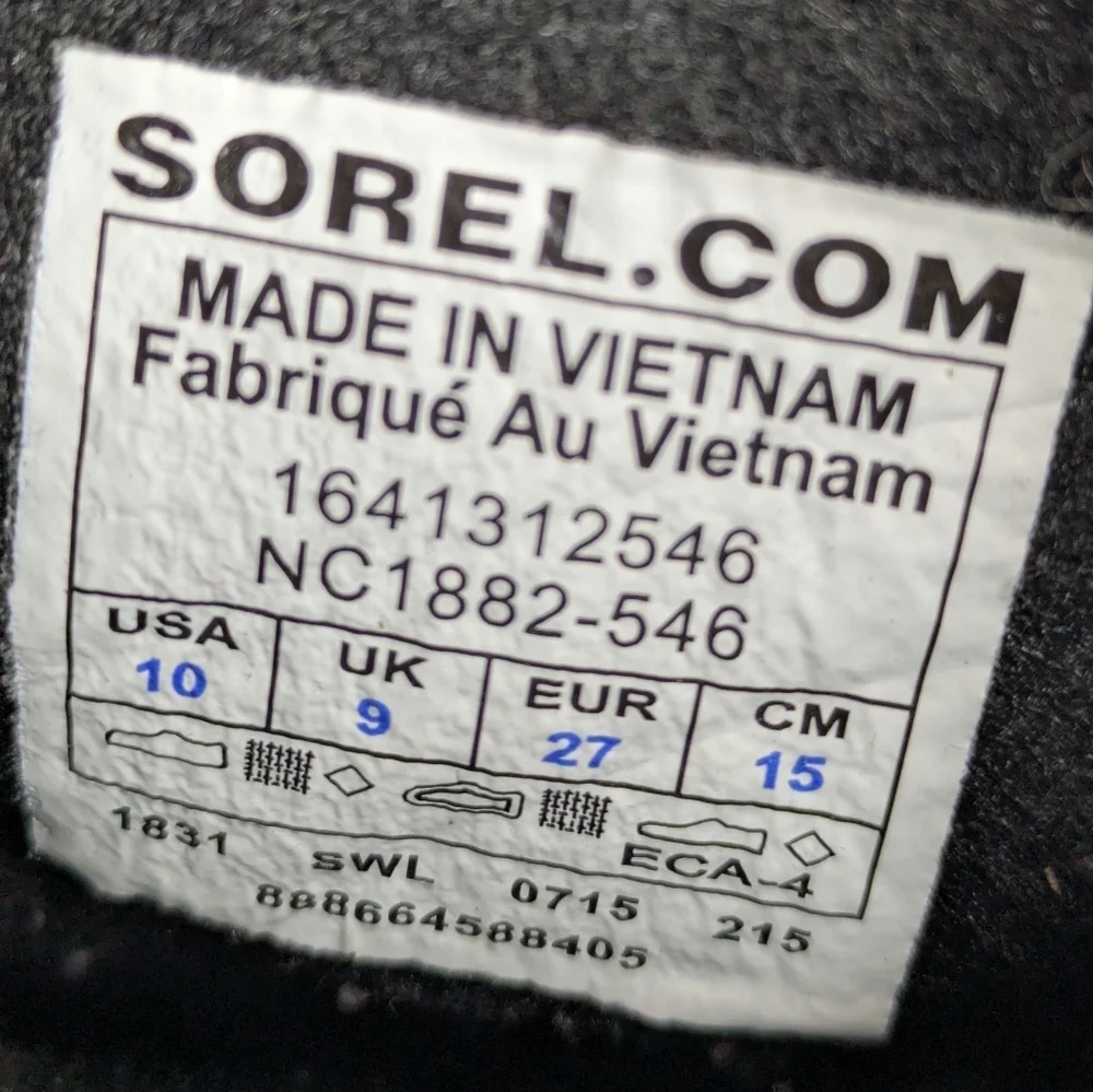Sorel Purple Snow Winter Boot 10T